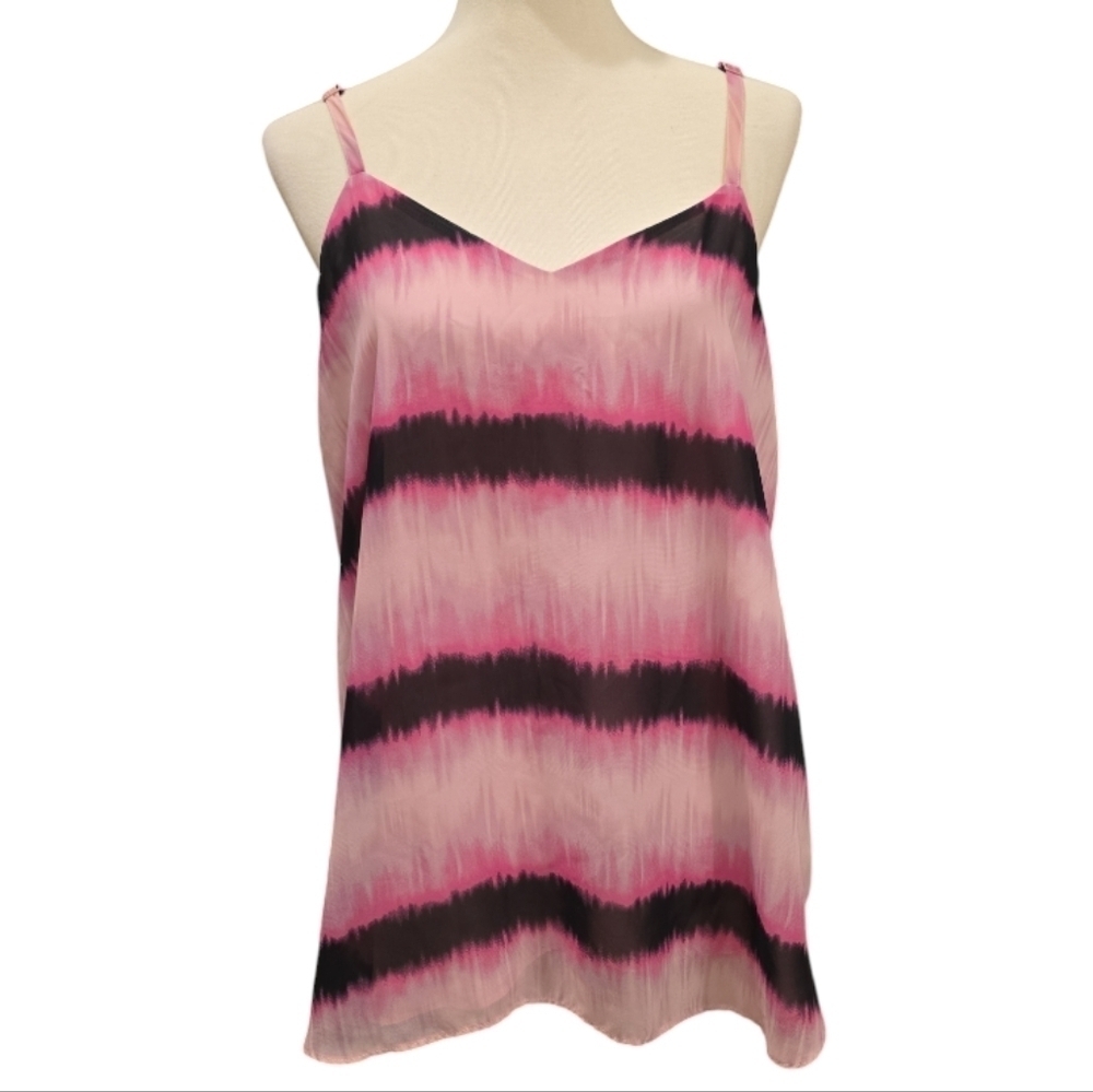 Torrid Sophie Pink Stripe Tank